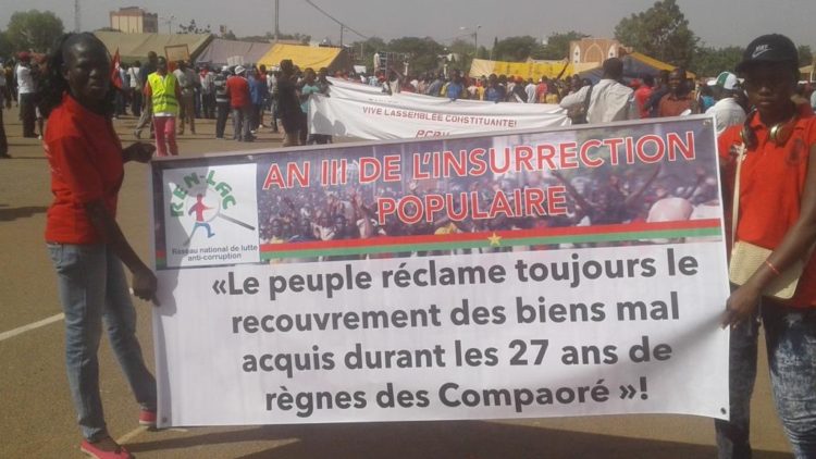 AN III de l’insurrection populaire : les OSC disent « NON » à l’impunité des crimes.