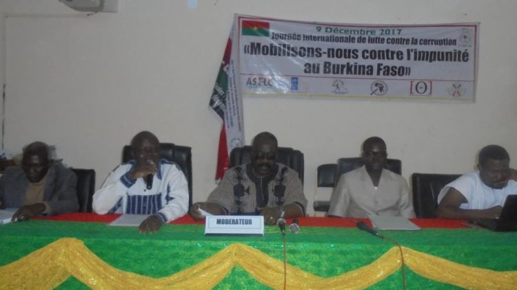Message conjoint à l’occasion de la Journée Internationale de la lutte contre la corruption. (Gaoua, le 9 décembre 2017).